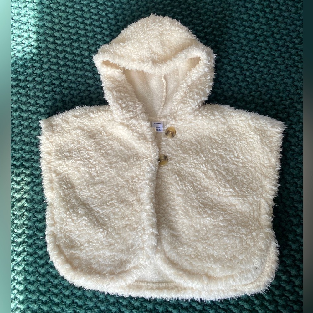 Old Navy Baby/Toddler Sherpa poncho